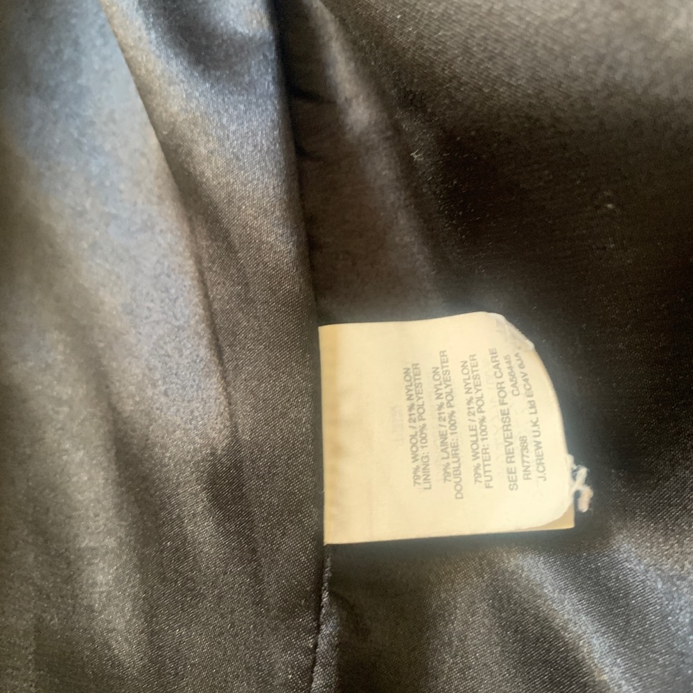 J.Crew Cocoon Italian Stadium Cloth Wool Coat - Picture 5 of 10